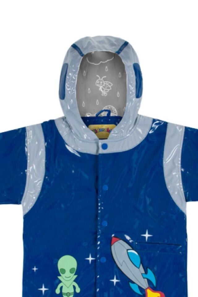 Kidorable Uzay Kahramanı Çocuk Yağmurluk