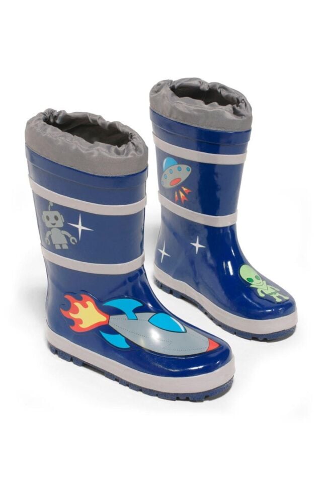 Kidorable Uzay Kahramanı Çocuk Yağmur Çizmesi